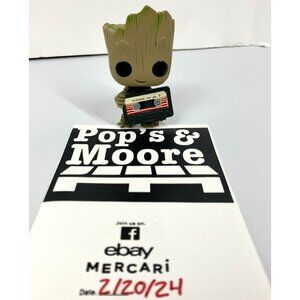 Funko Pop! Baby Groot With Mix Tape 260 Collectors Corps Loose Vaulted Figure